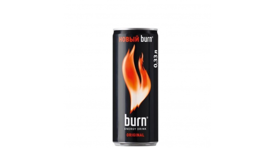 Энергетический напиток Burn Ориджинал 0.5 л. Энергетический напиток Burn Ориджинал 0.5 л.
