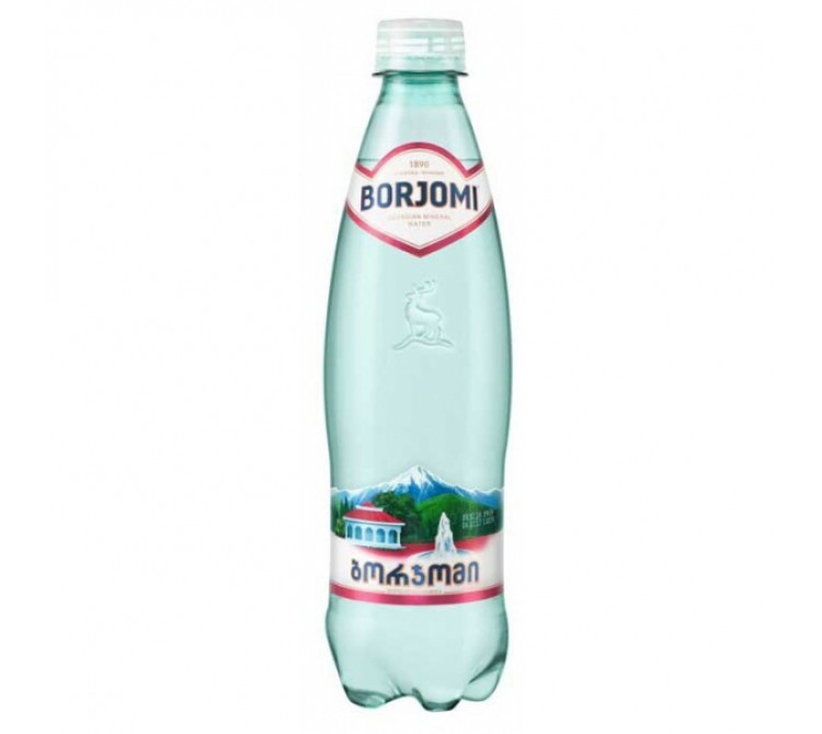 Доставка Воды Borjomi газированная 0,75 л.