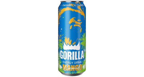 Энергетический напиток Gorilla со вкусом Манго, Кокос 0.45 л. Энергетический напиток Gorilla со вкусом Манго, Кокос 0.45 л.
