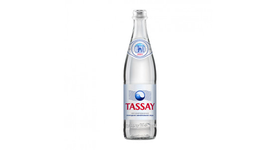 Негазированная вода TASSAY 0.5 л. Стекло Негазированная вода TASSAY 0.5 л. Стекло