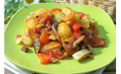 Салат из сердца, сыра, огурцов и зелени 700 гр (контейнер 1 л)