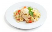 Паста Фарфале с курицей 700 гр (контейнер 1 л)